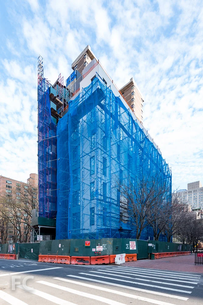 Southwest corner from Mount Carmel Place.