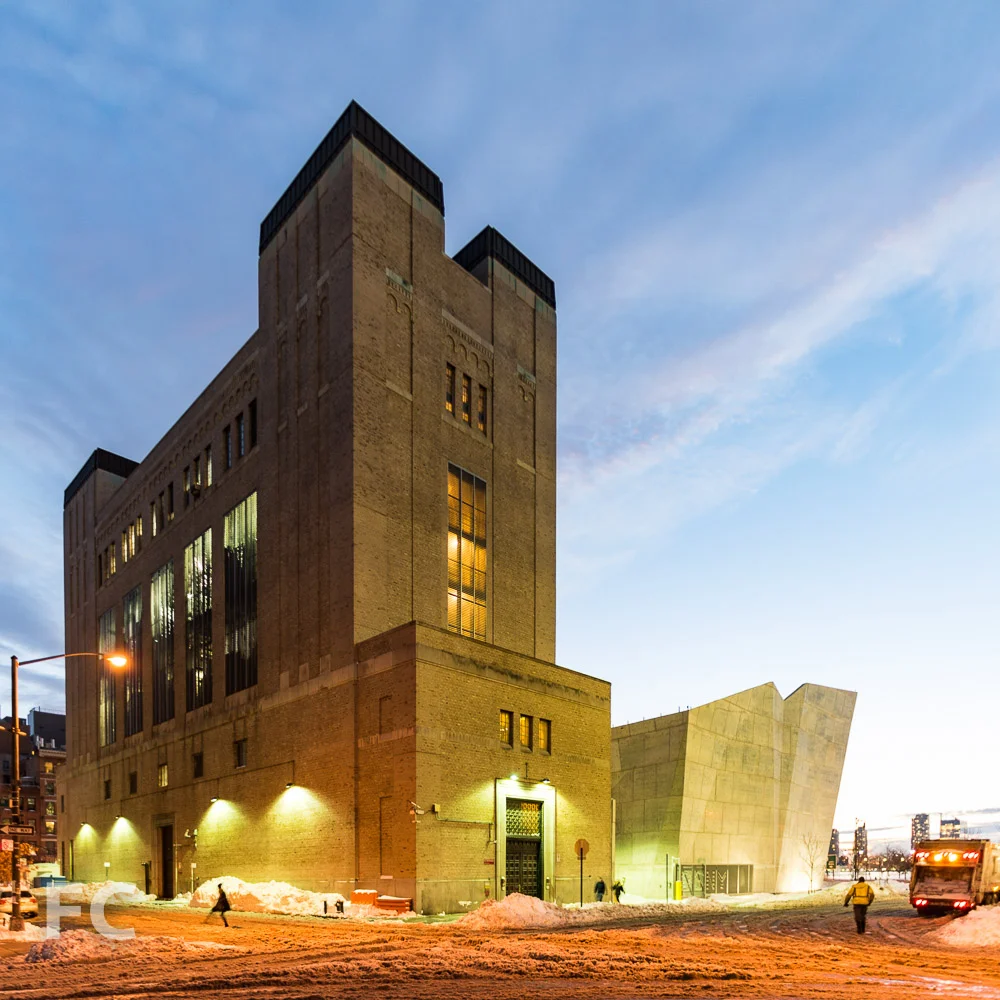 Northeast corner of the Spring Street Salt Shed.