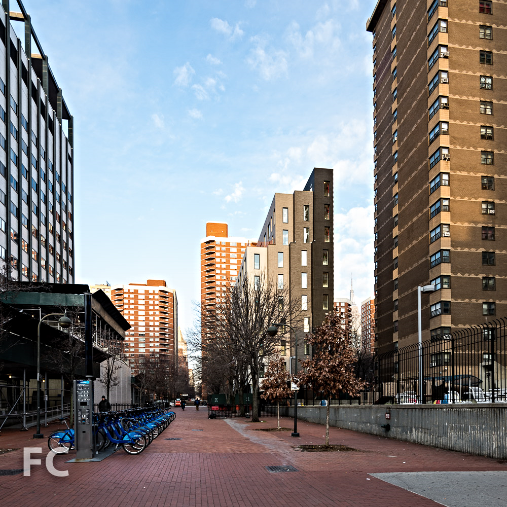Southeast corner.
