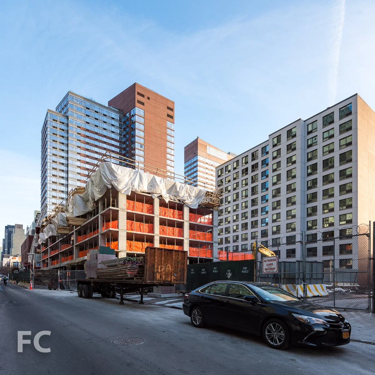 Northwest corner from West 53rd Street.
