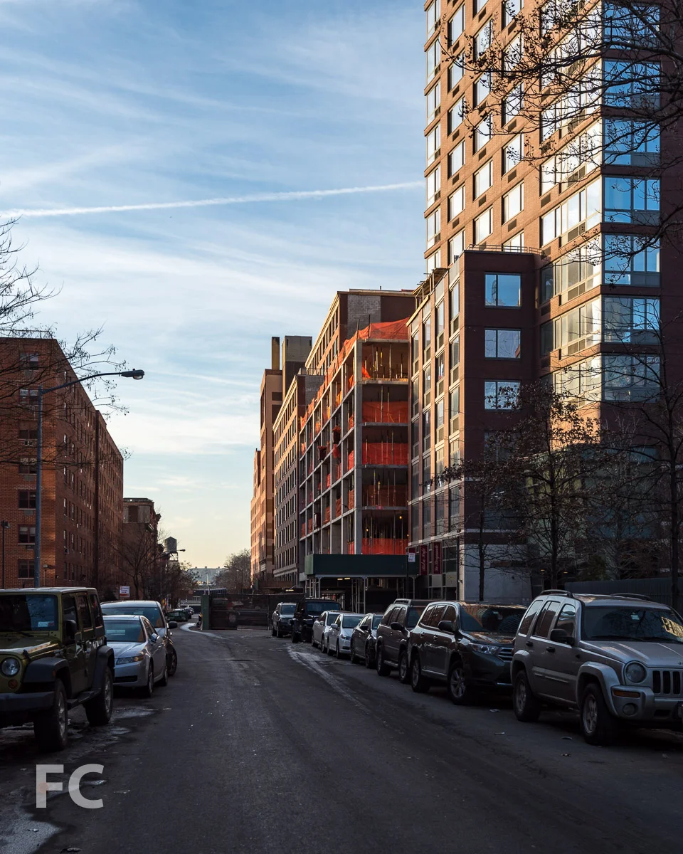 Southeast corner from West 52nd Street.