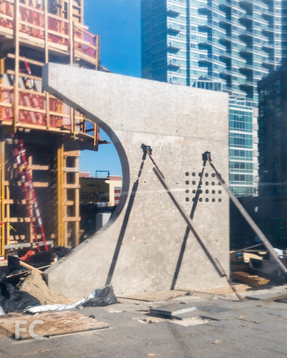 Facade mock-up.