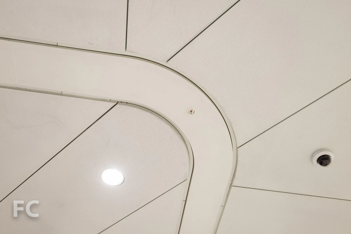 South Concourse ceiling detail.