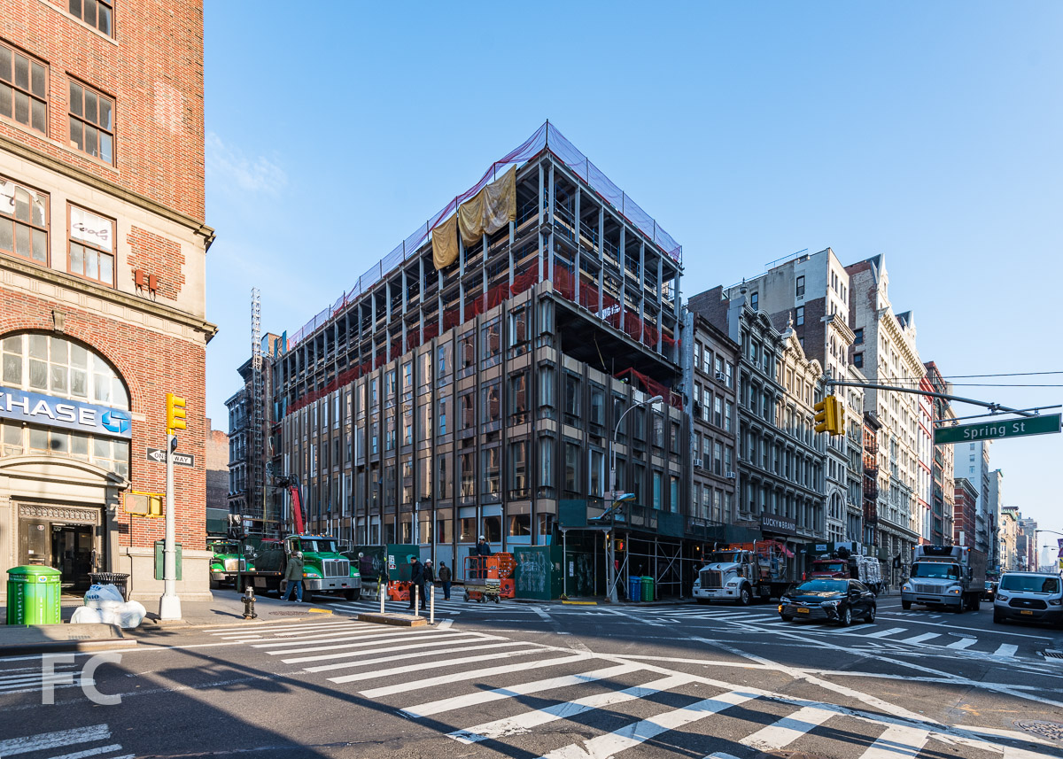 Southeast corner from Broadway.