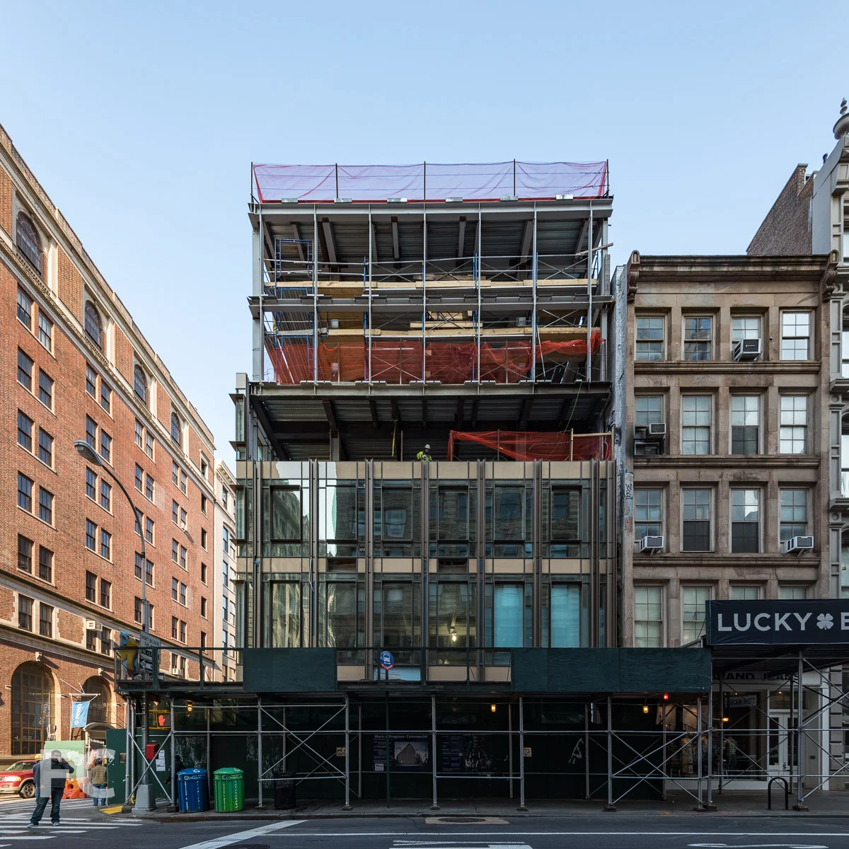 East facade from Broadway.