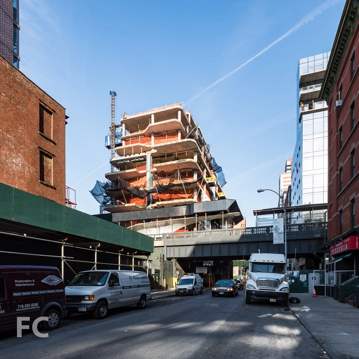 East facade from West 28th Street.