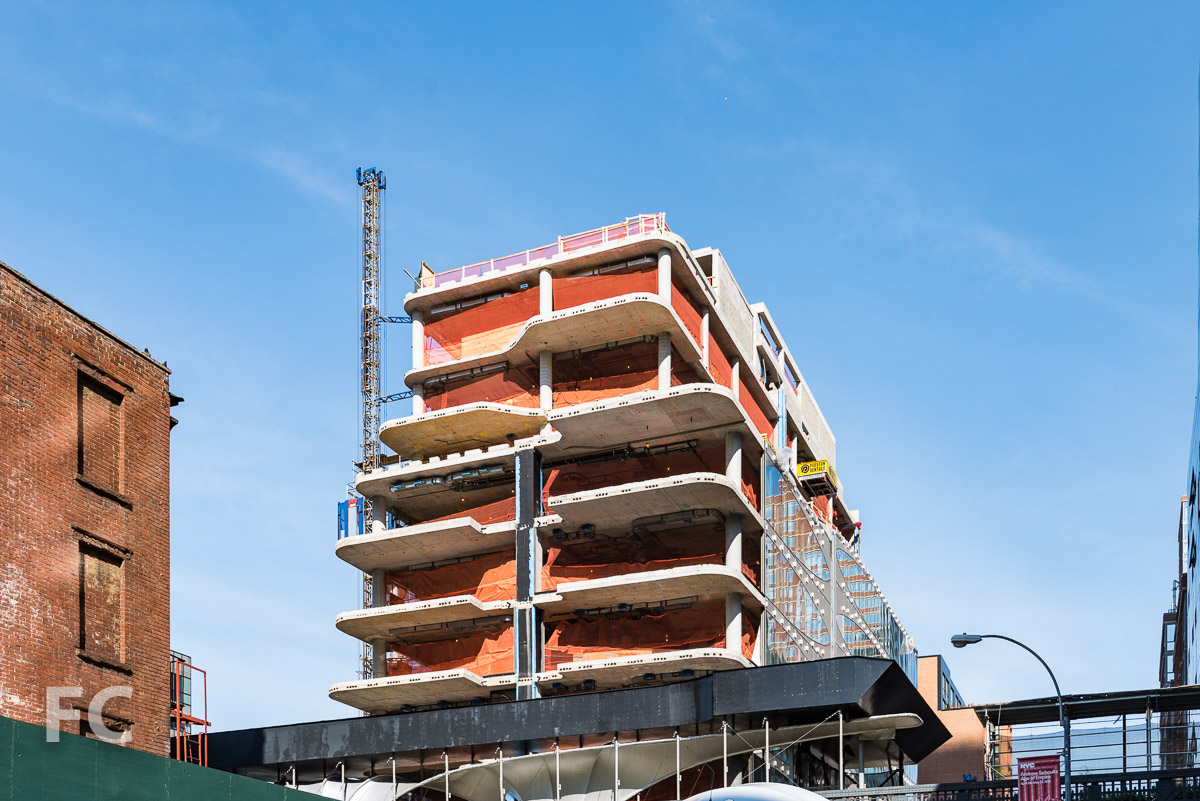 East facade from West 28th Street.