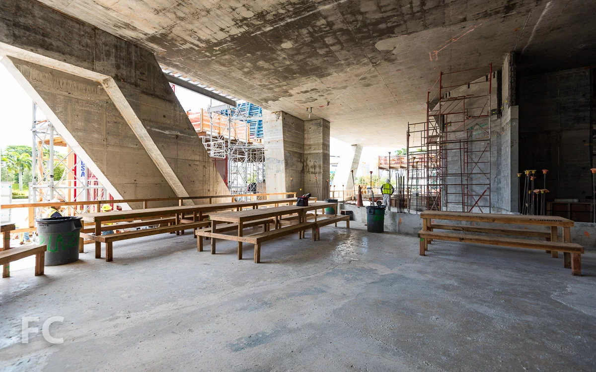 Ground floor restaurant space.