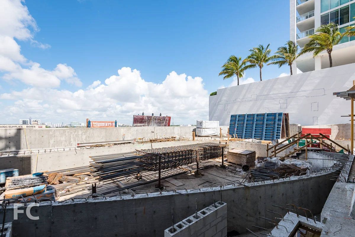 Future pool deck.