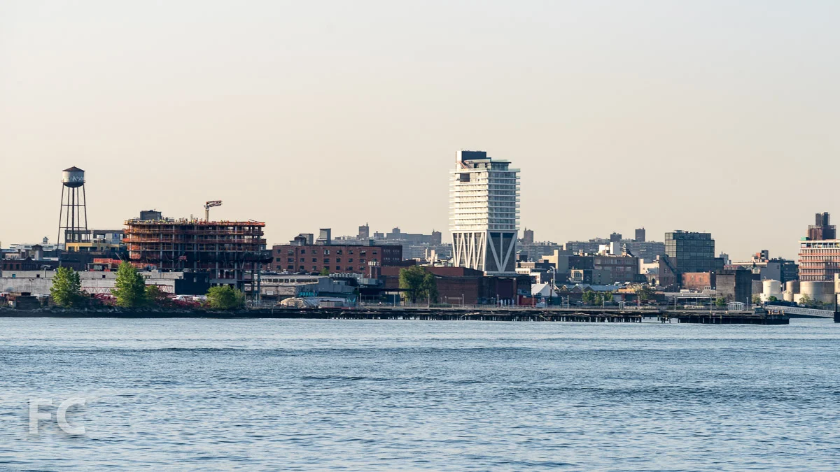 View from the East River.