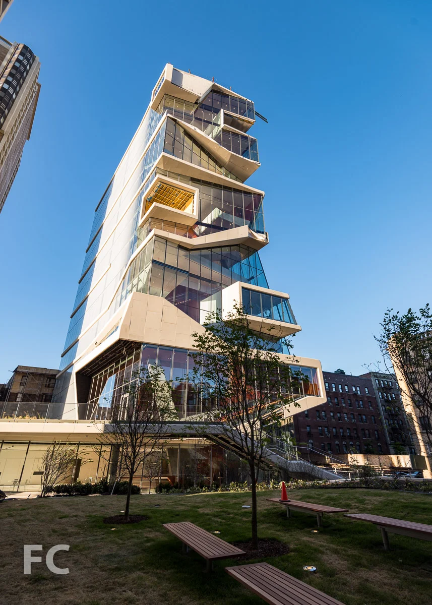 Southwest corner.