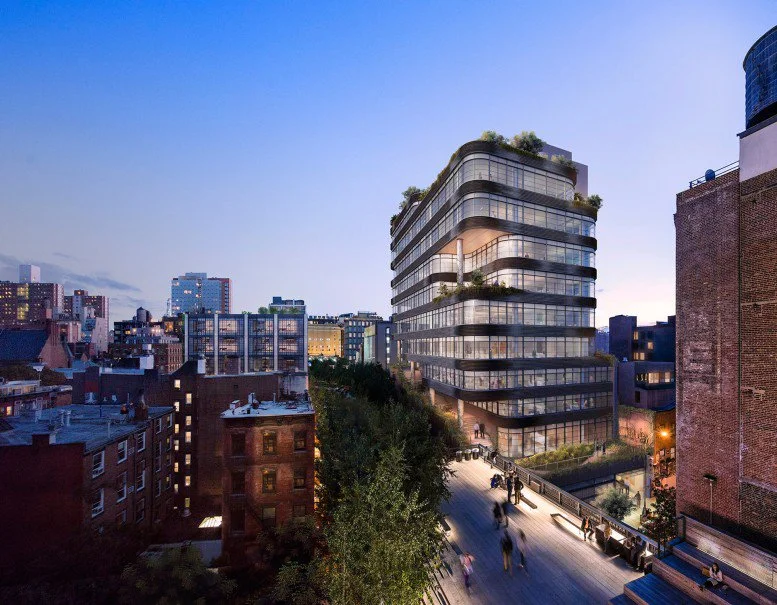 Rendering of 512 West 22nd Street by COOKFOX.