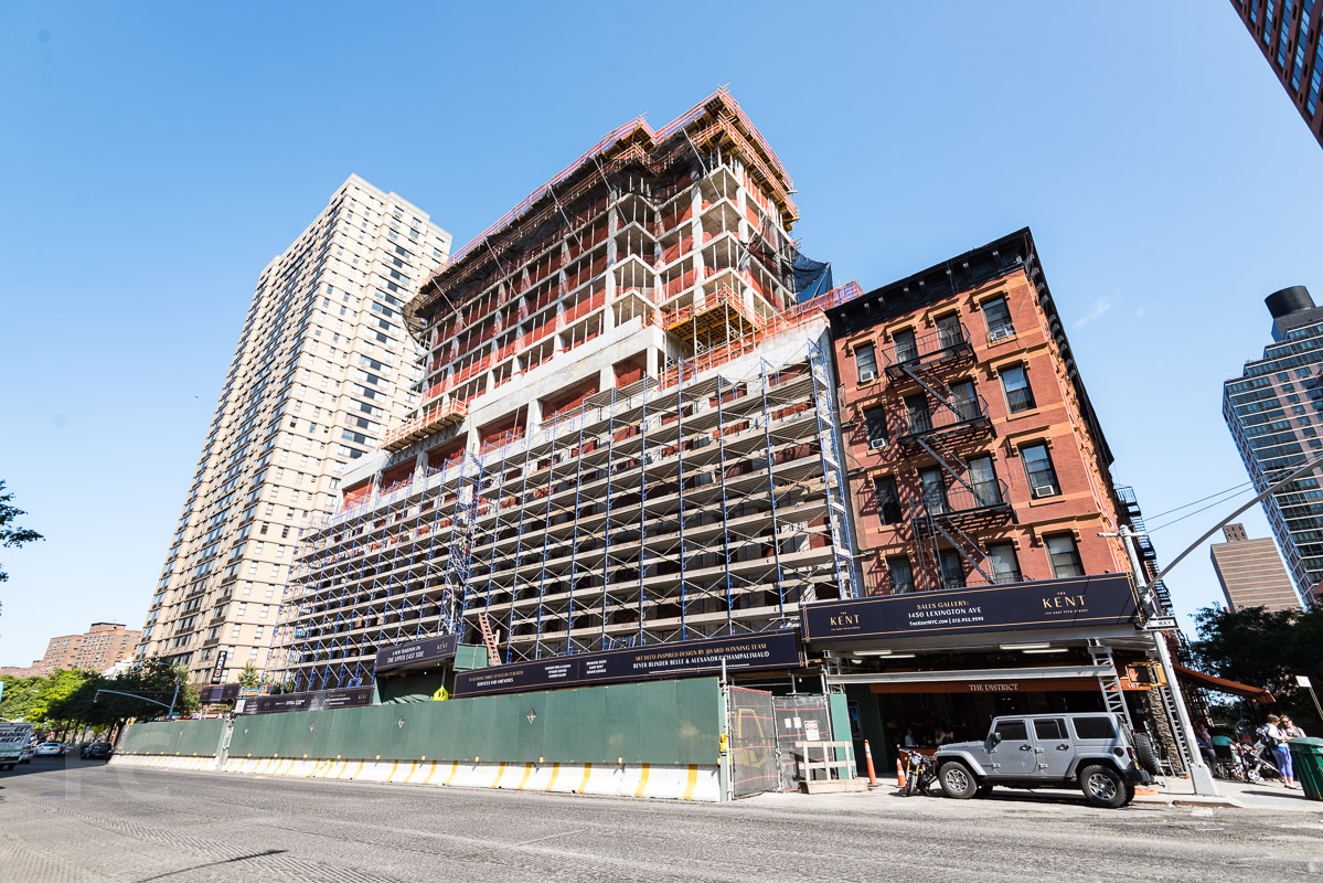 West facade from Third Avenue.