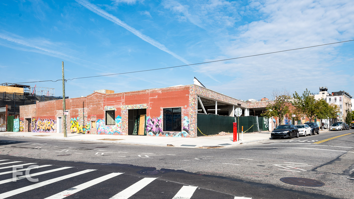 Southwest corner from Banker Street.