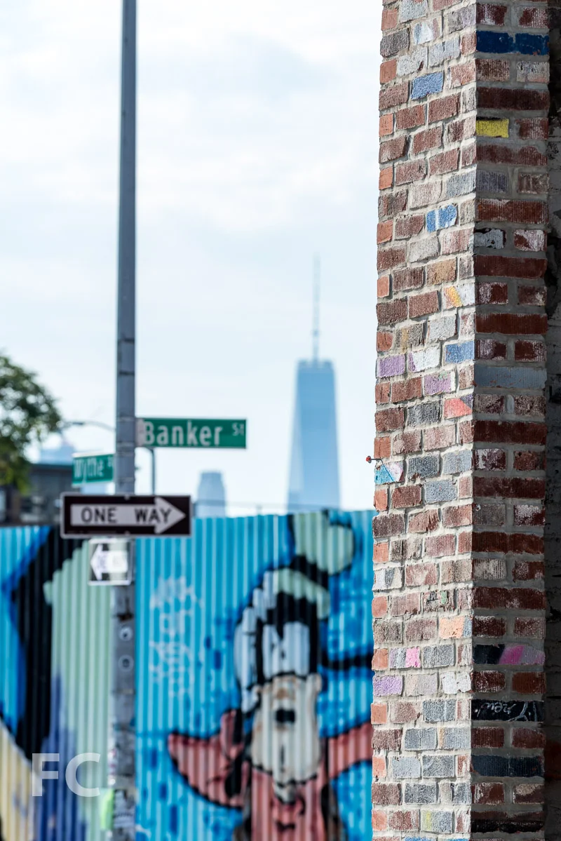 Brick facade close-up.