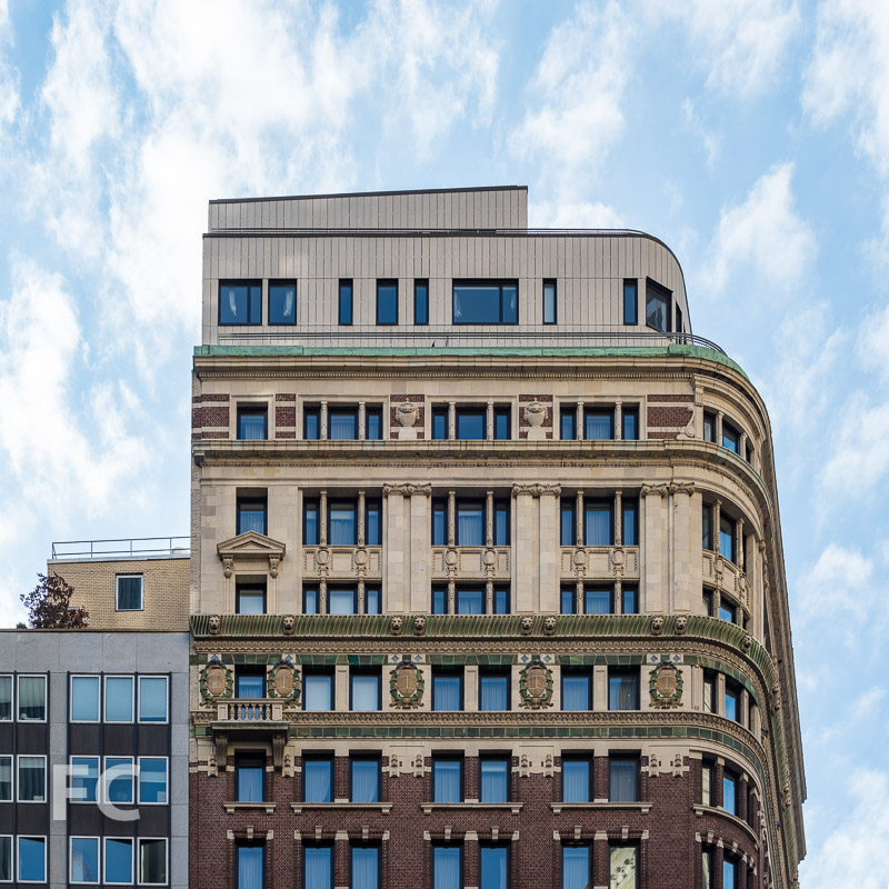 New structure built atop the existing 84 William Street.