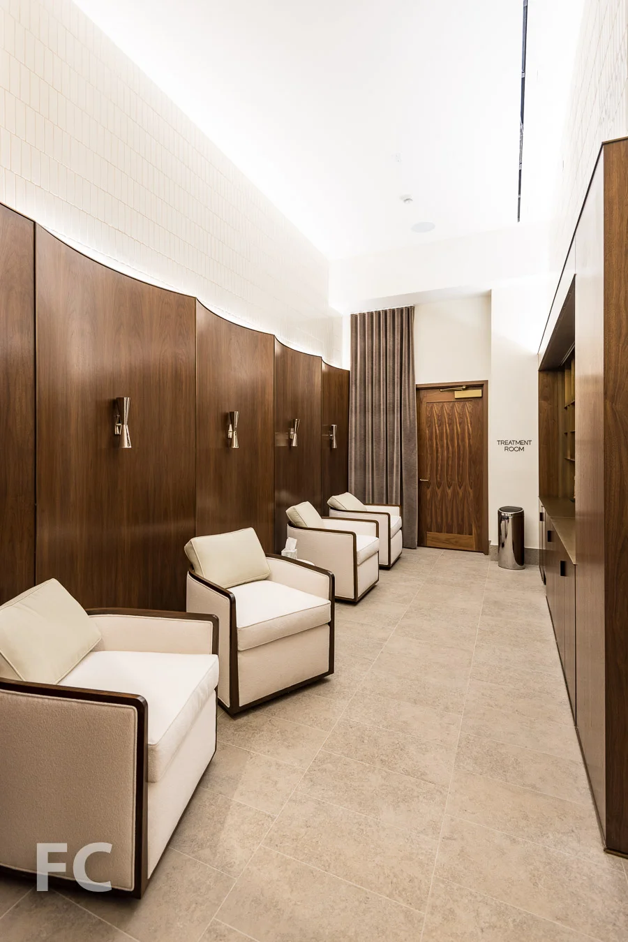301 Club tea lounge.