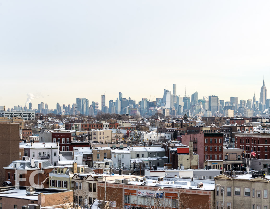 Skyline view from the sundeck.