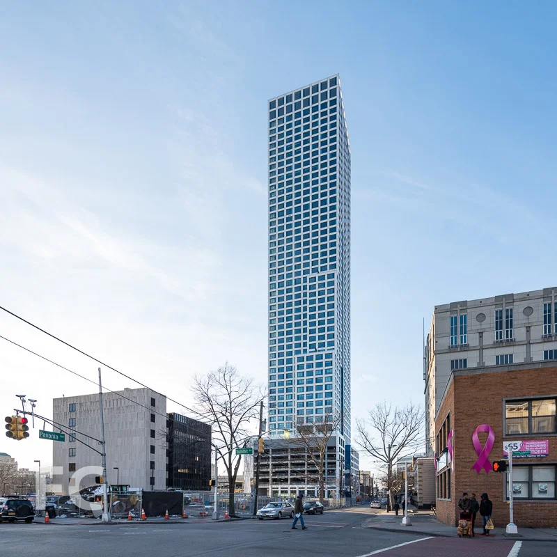 East façade from Summit Avenue.