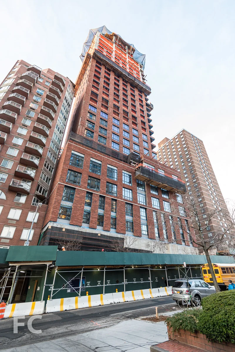 North facade from East 95th Street.