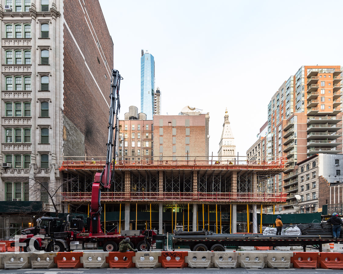 East facade from Lexington Avenue.