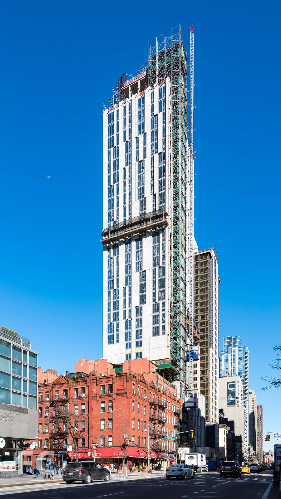 Southeast corner from First Avenue.
