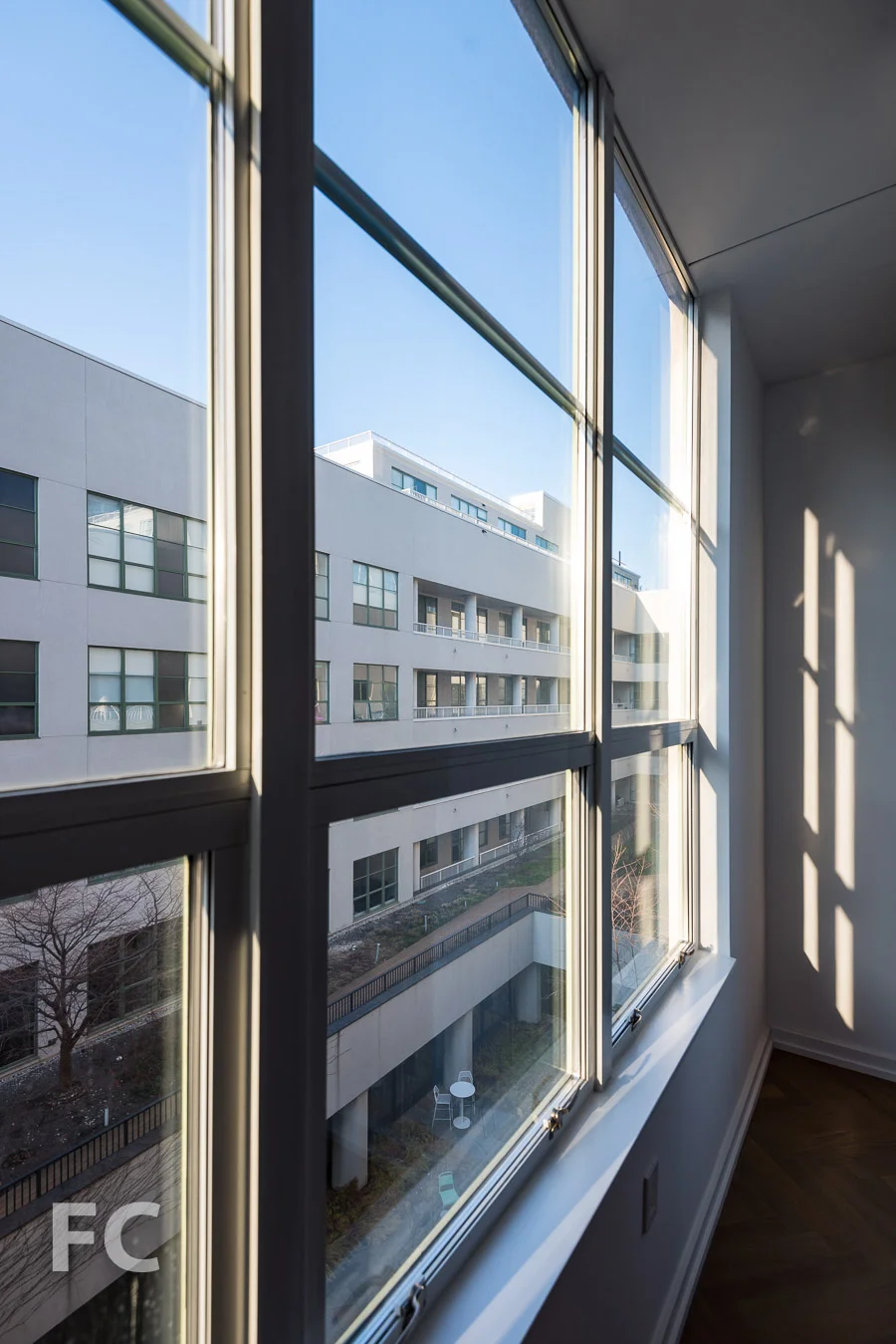 Courtyard view.