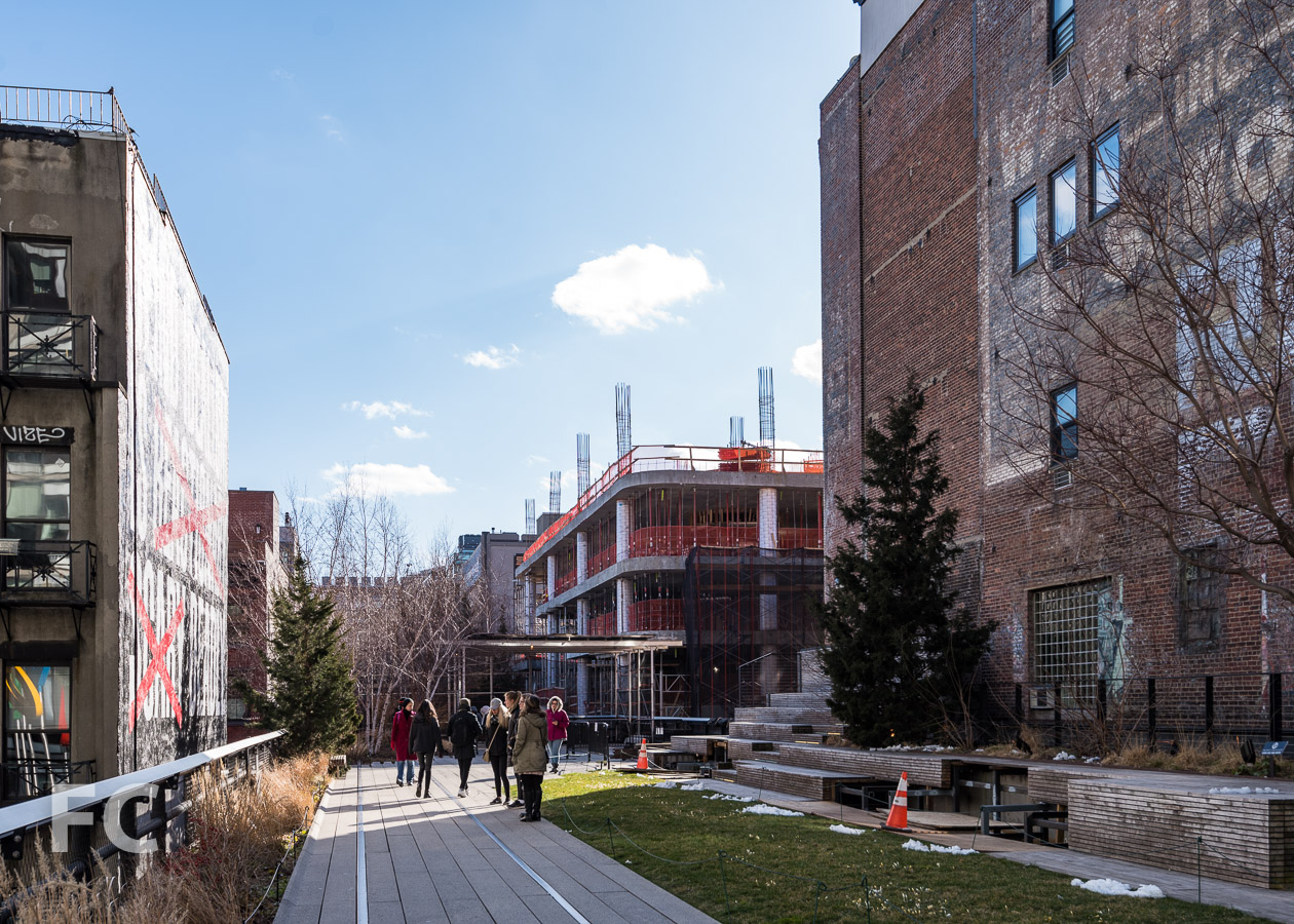 Northeast corner from the High Line.