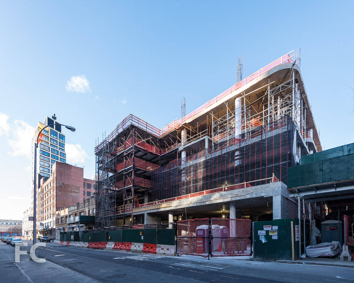 Southeast corner from West 21st Street.