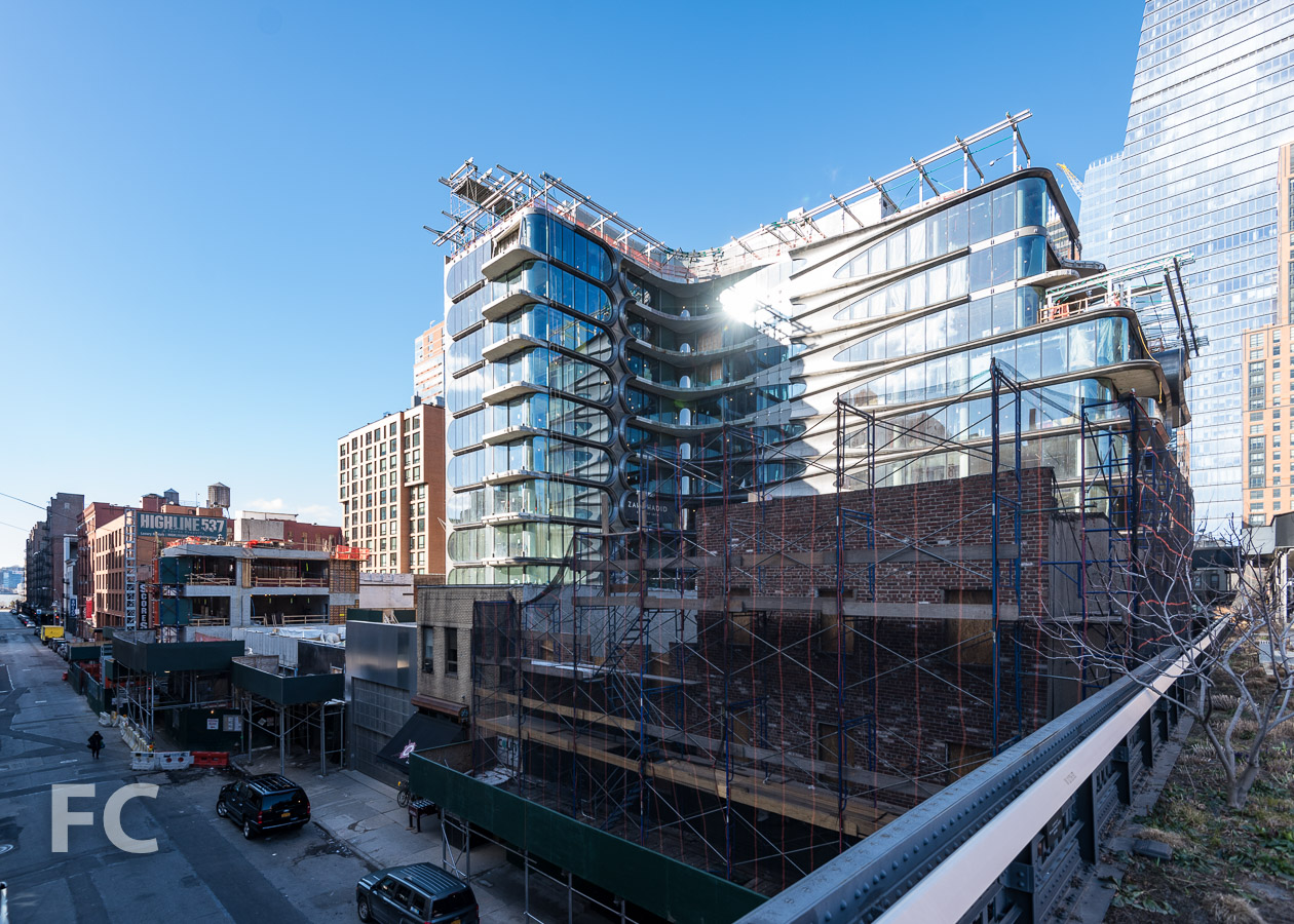 Southeast corner from the High Line.