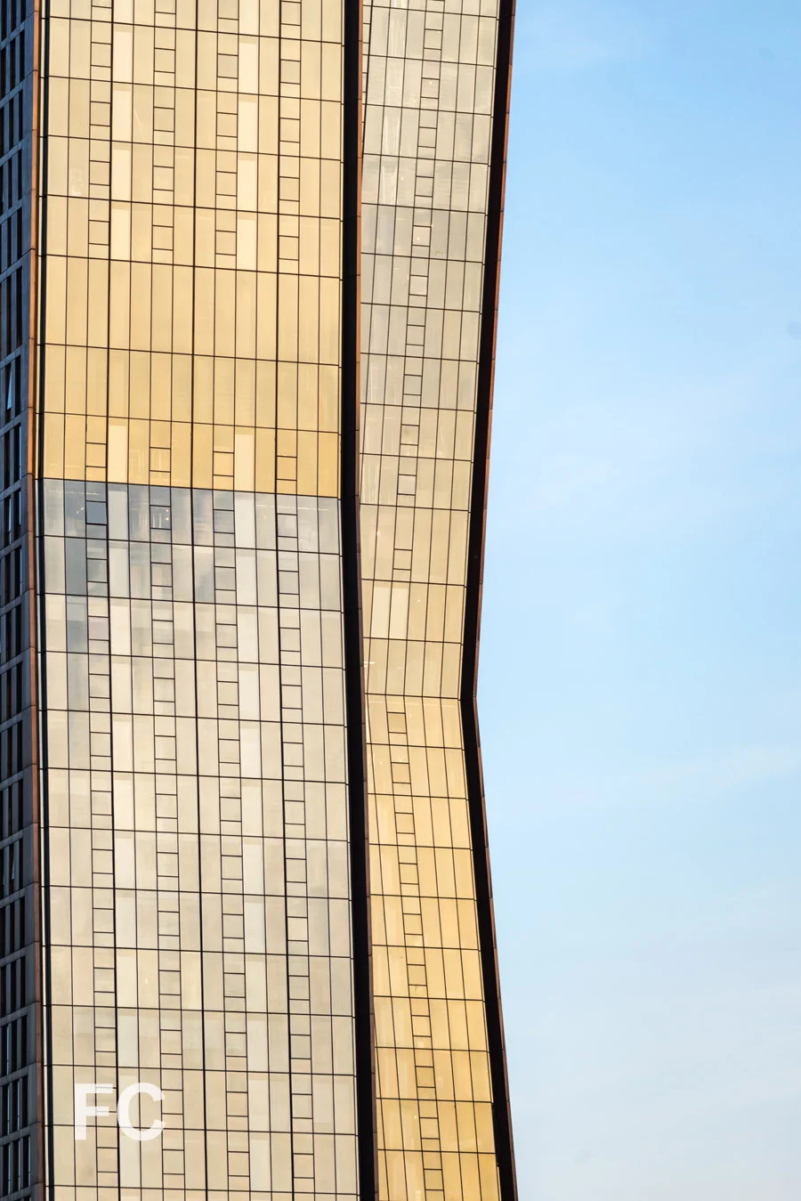 West facade detail.
