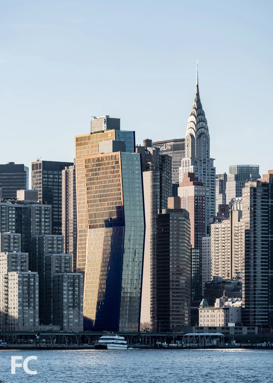 View from the East River.