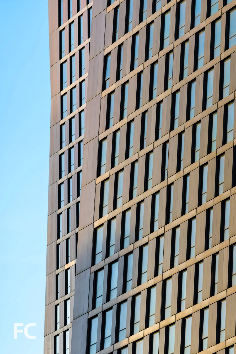 South façade detail.