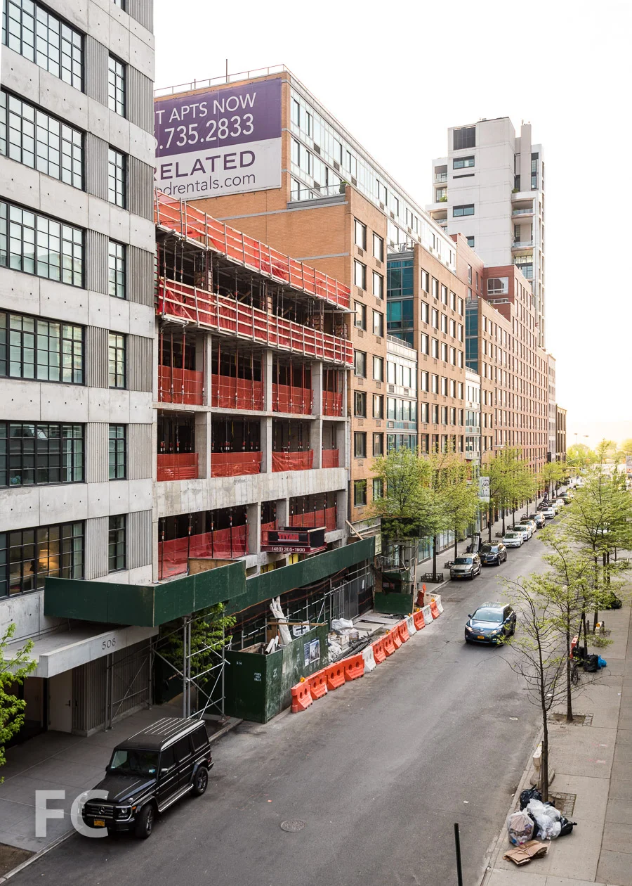View from the High Line.