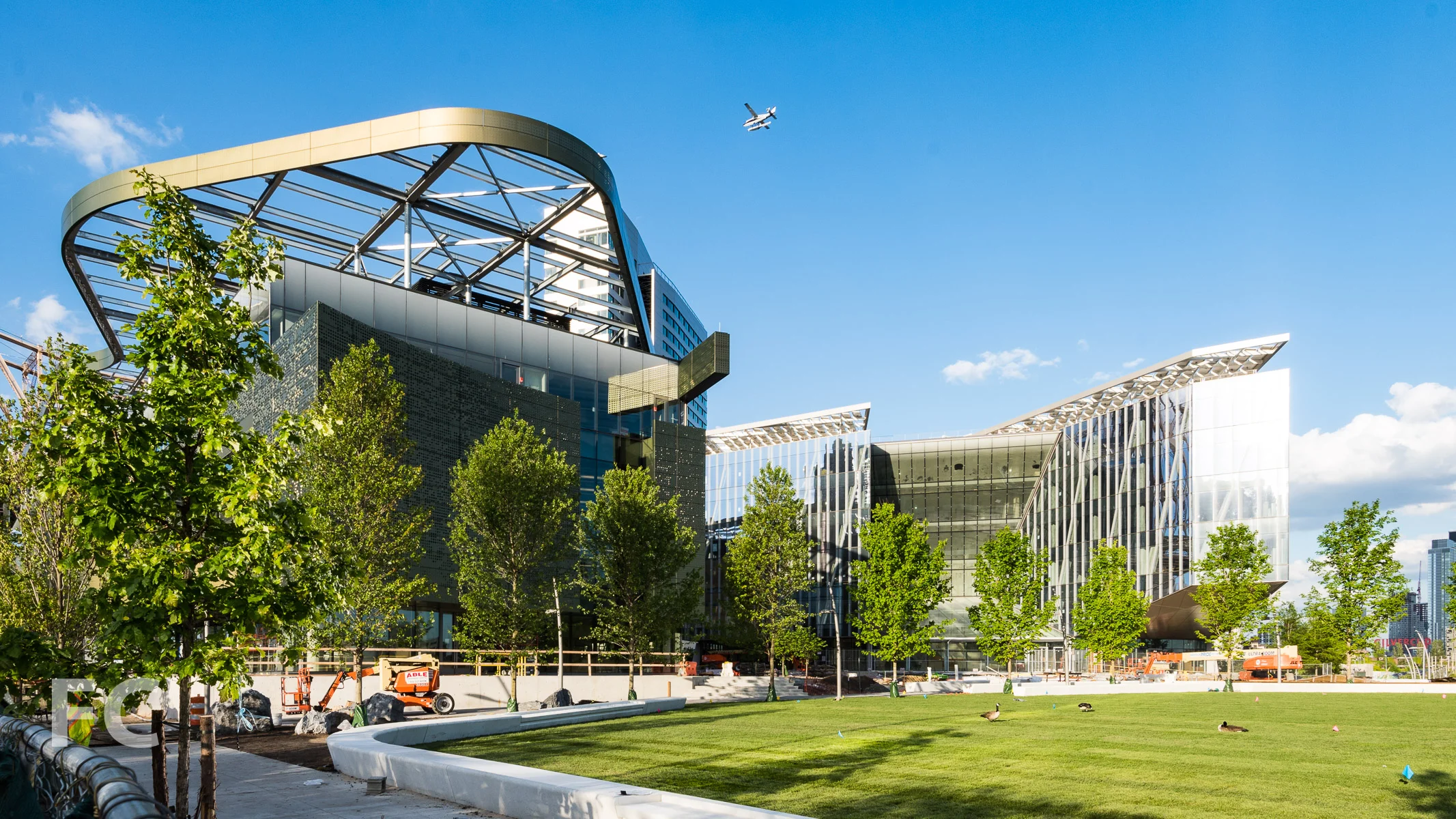 View of the Cornell Tech campus from the south.