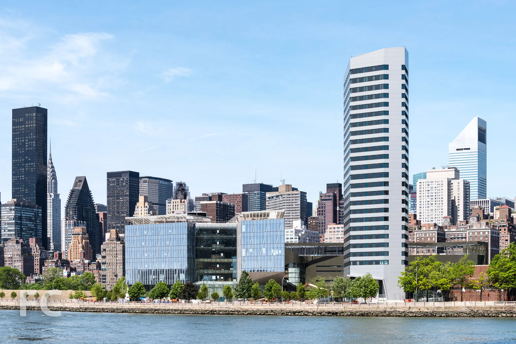 East view of the Cornell Tech campus.