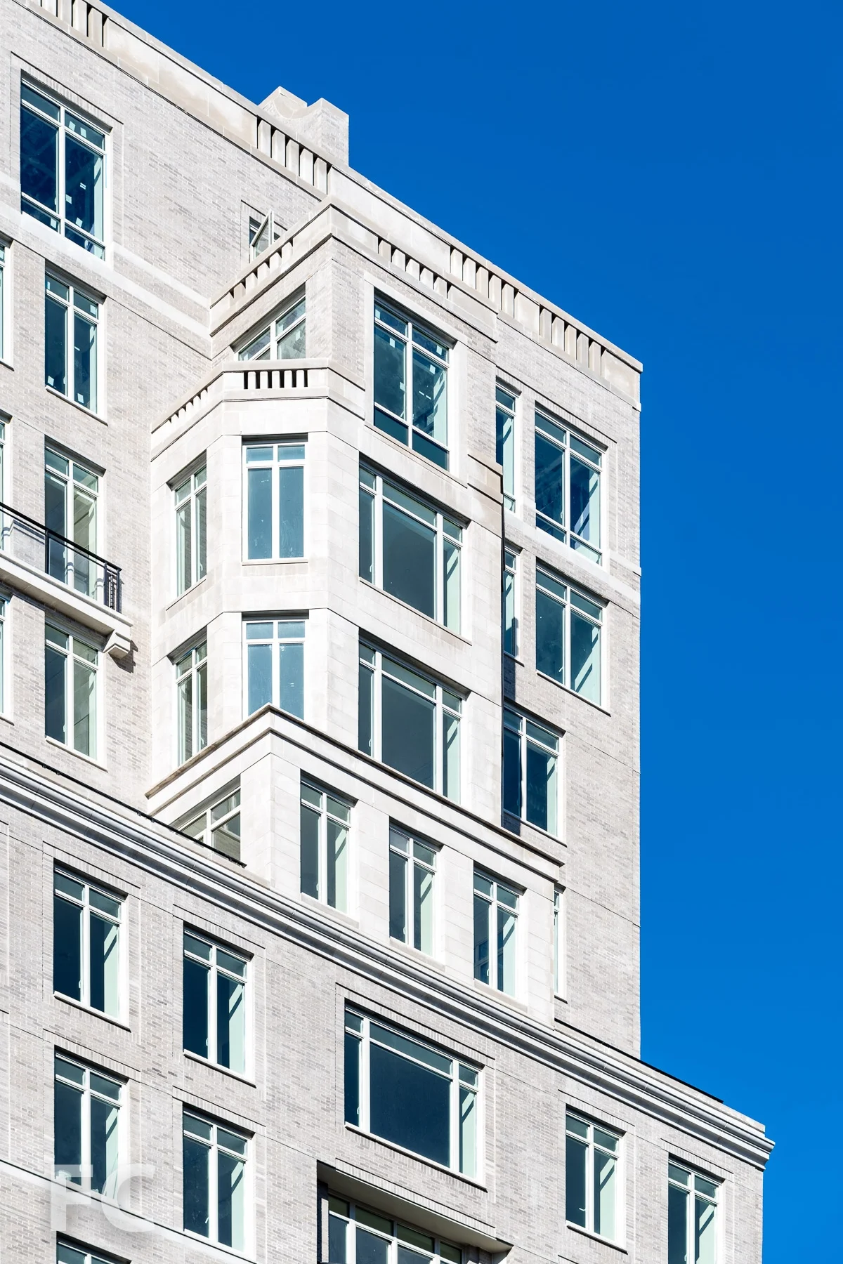 Northeast corner detail.