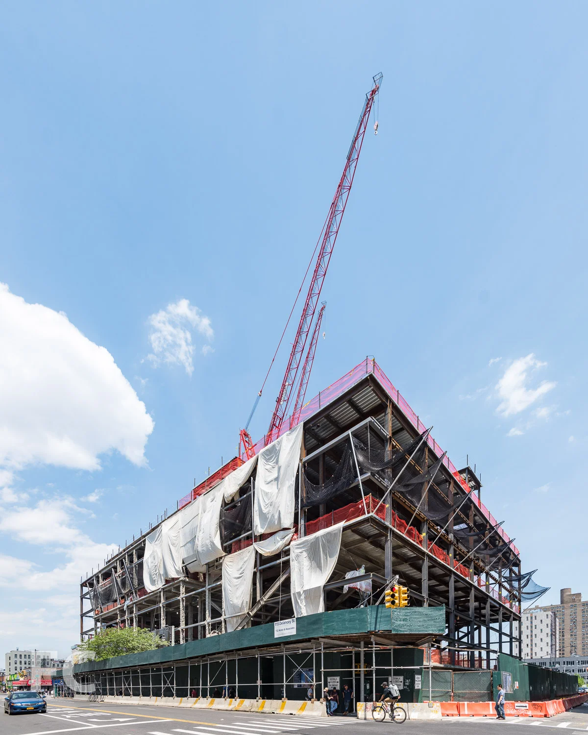 Southwest corner from Broome Street.