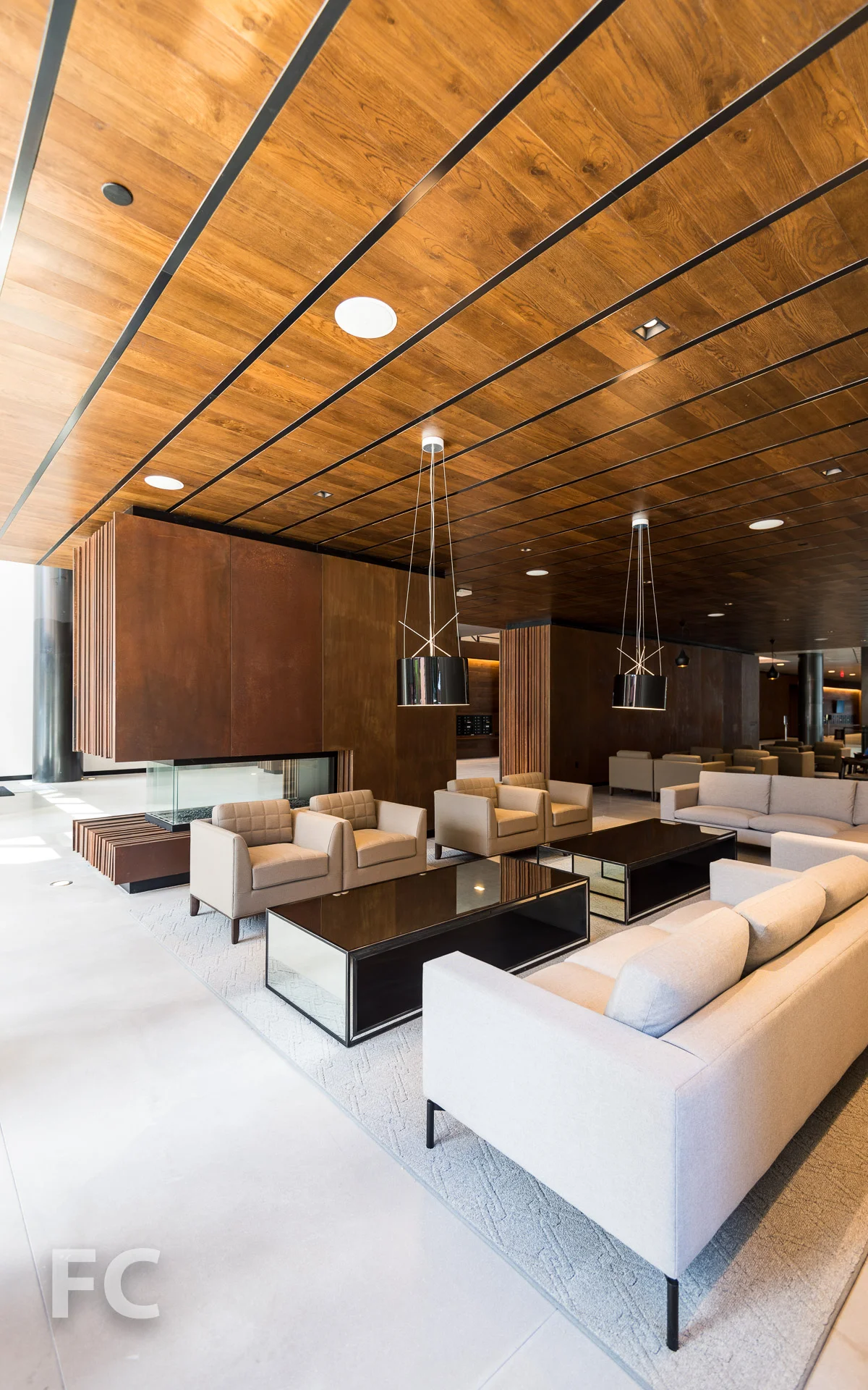 Lobby lounge.