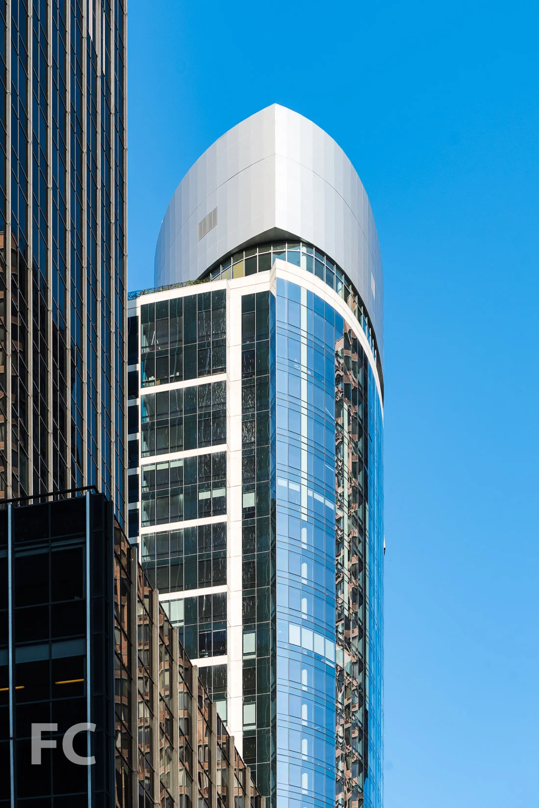 Southwest corner.