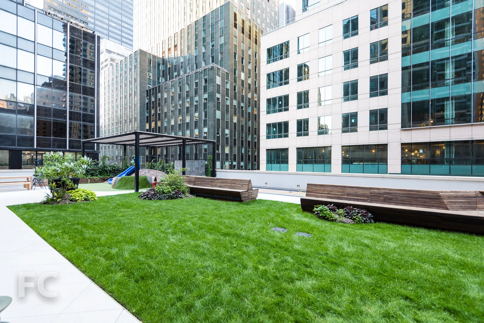 Great lawn.