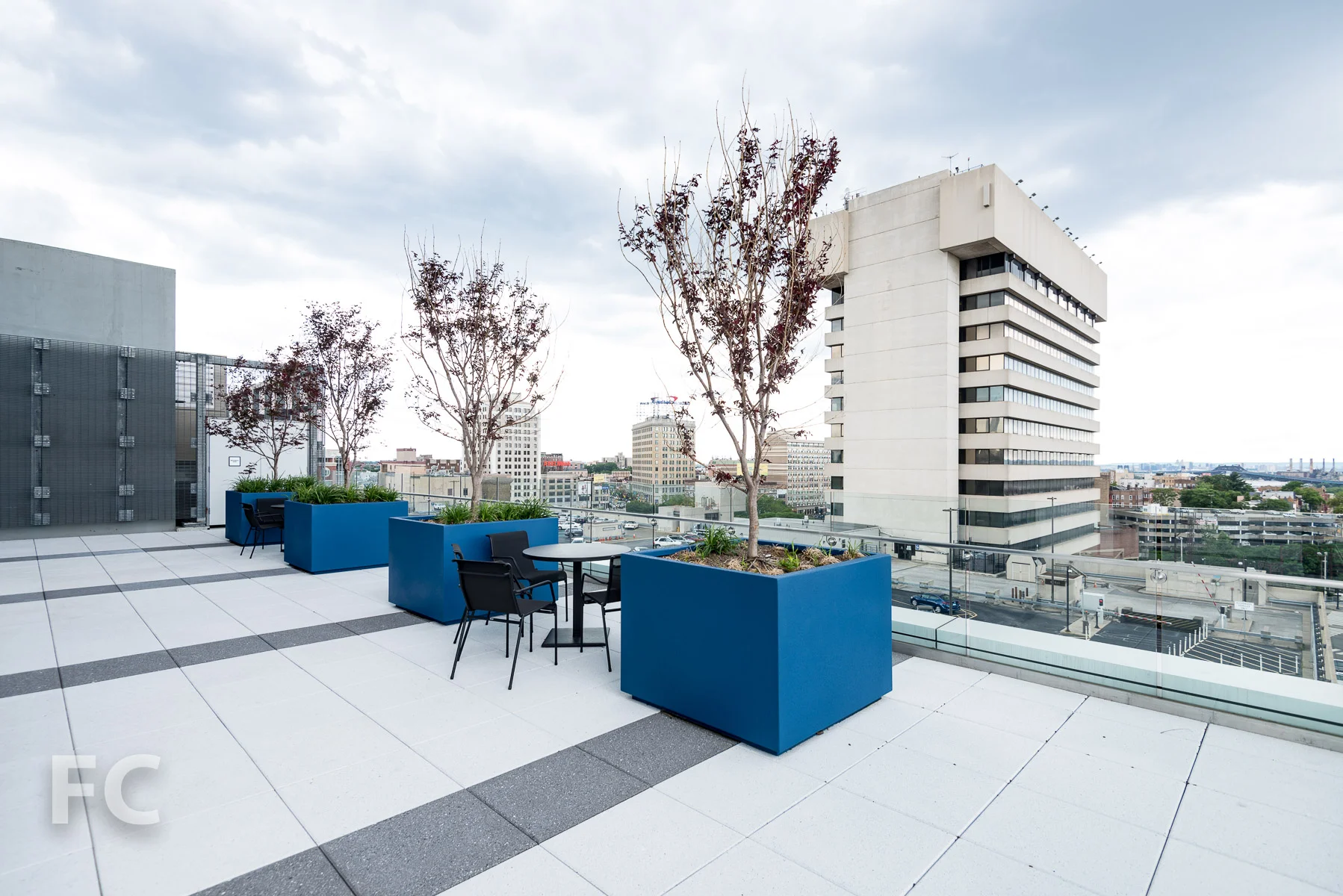 Amenity terrace.