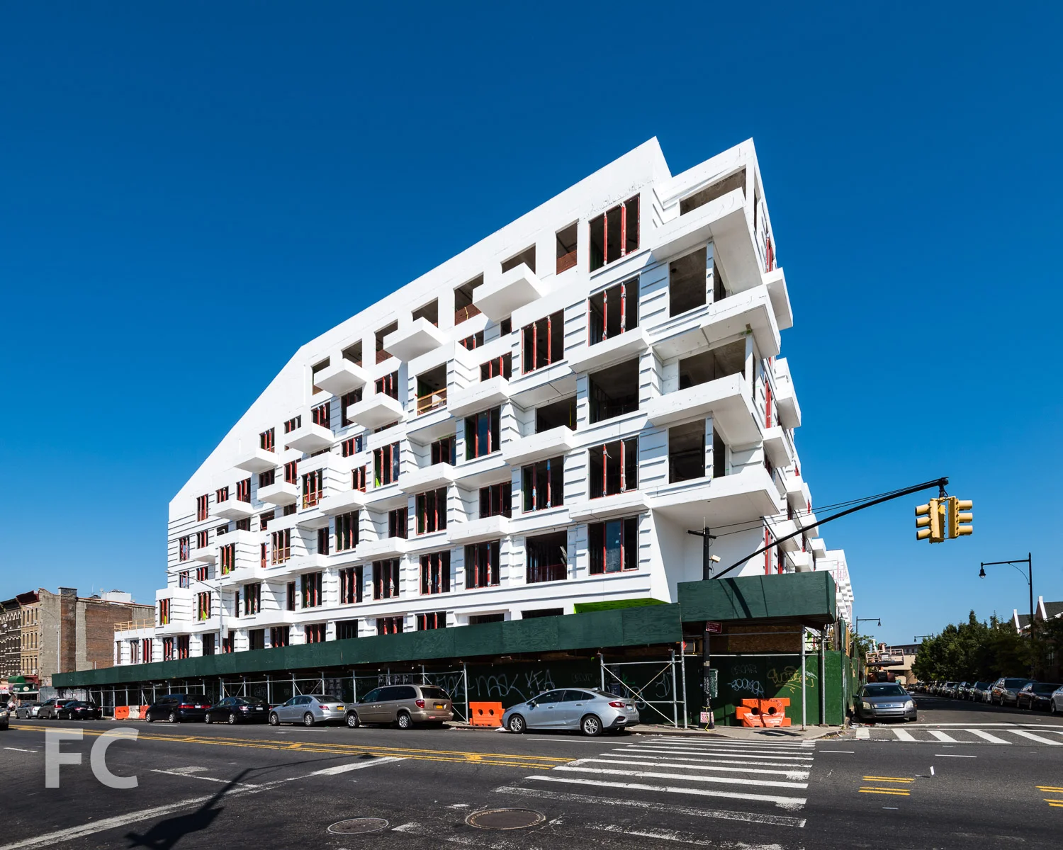 Southwest corner from Bushwick Avenue.