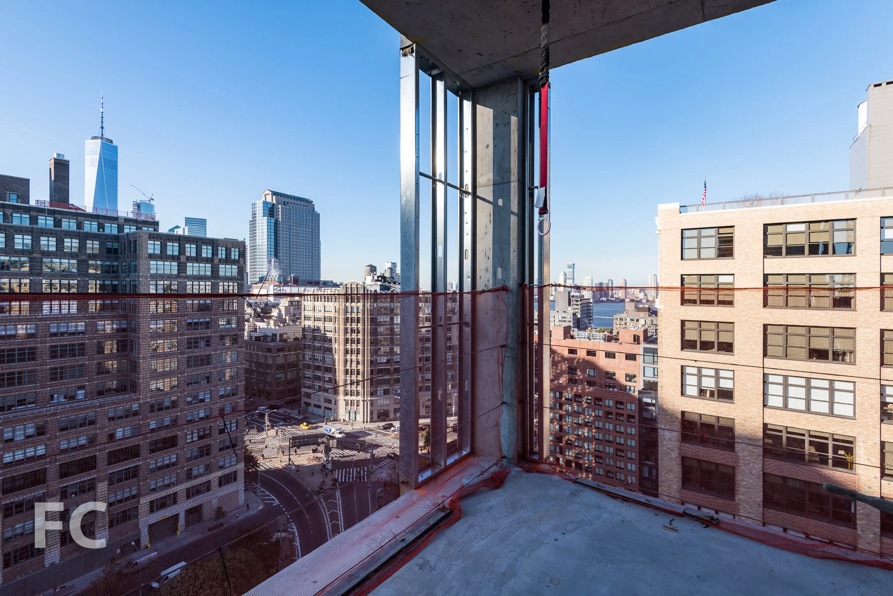 Southwest corner view.