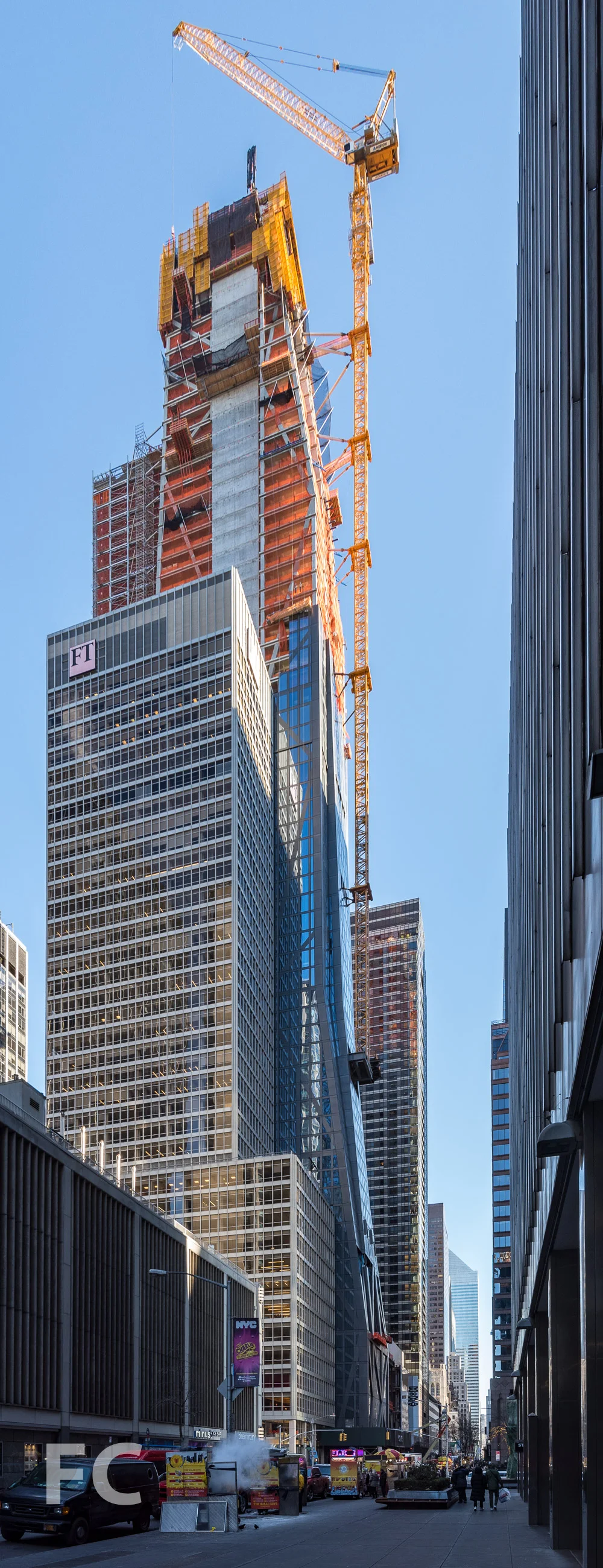 West facade from West 53rd Street.