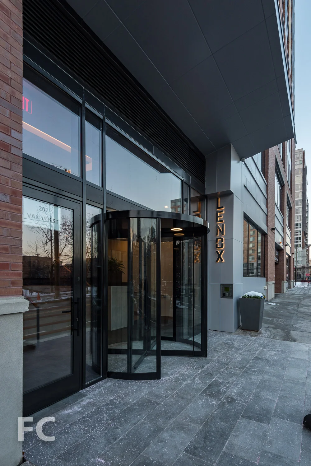 Residential entry.