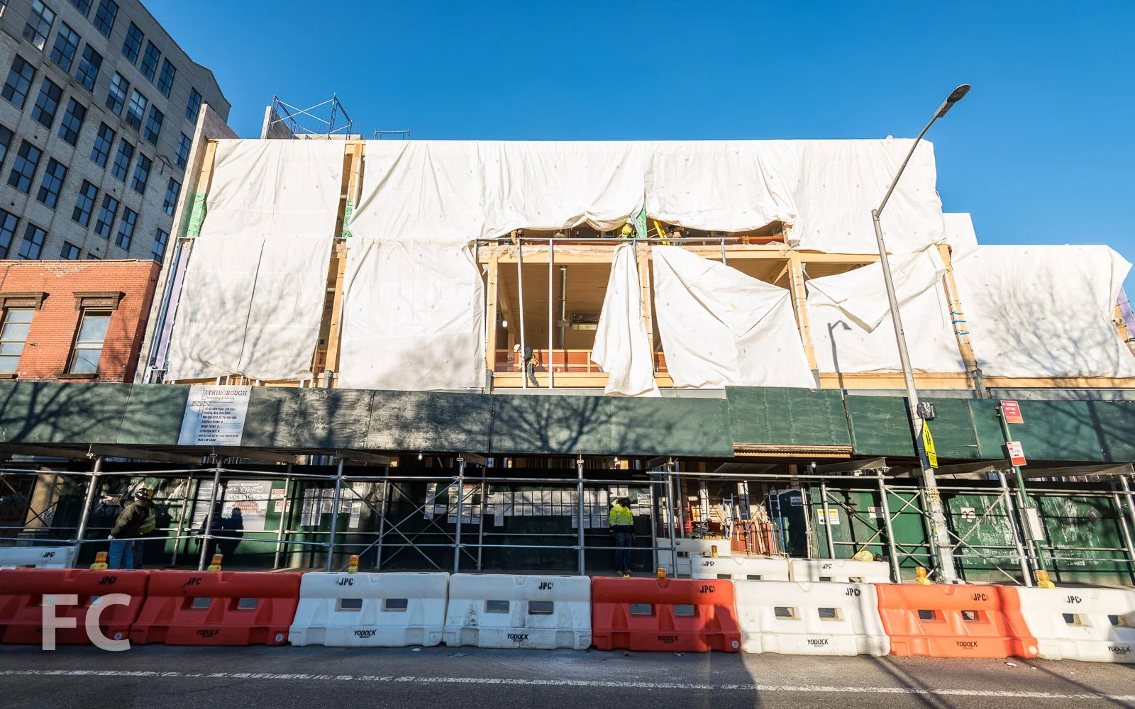 East facade of 320 Wythe.