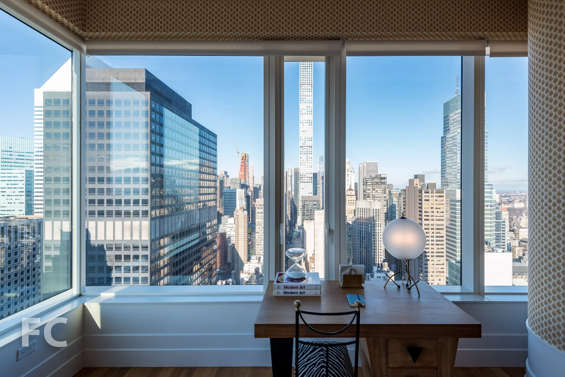 West view from the master bedroom.