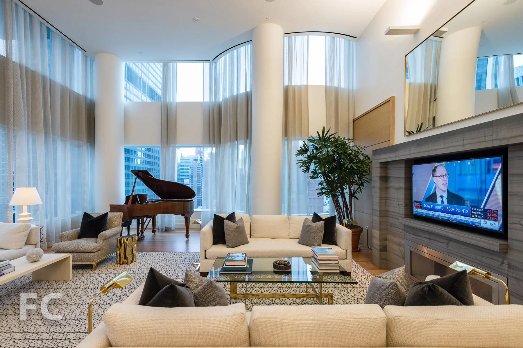 Private lounge.