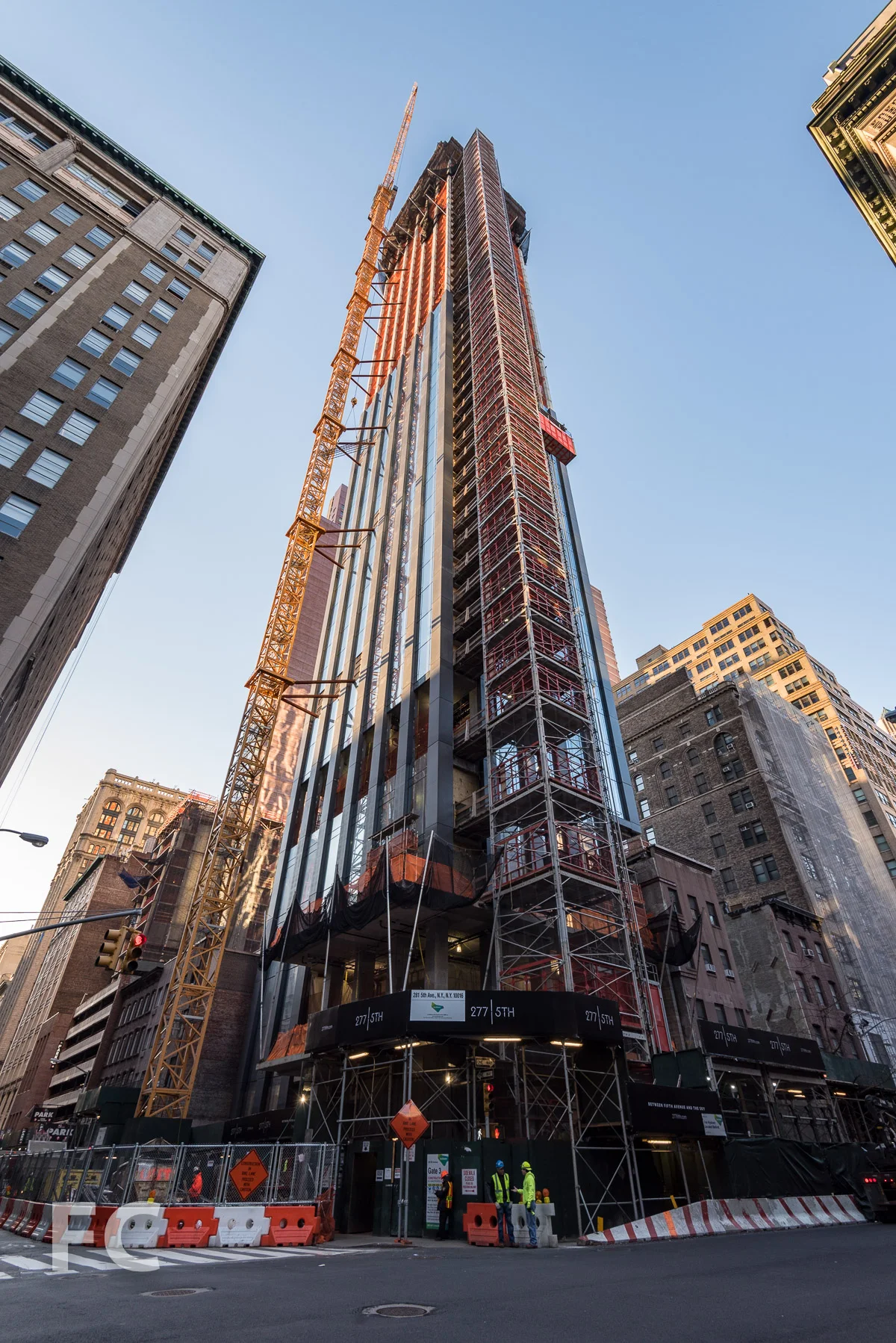 Northwest corner from 5th Avenue.